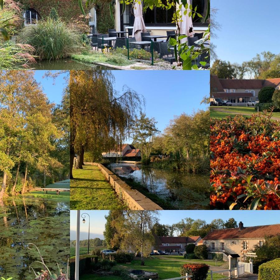 Logis Hotel Restaurant Le Moulin De La Coudre Venoy Exterior photo