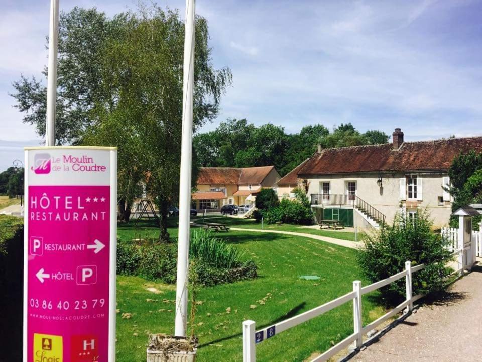 Logis Hotel Restaurant Le Moulin De La Coudre Venoy Exterior photo